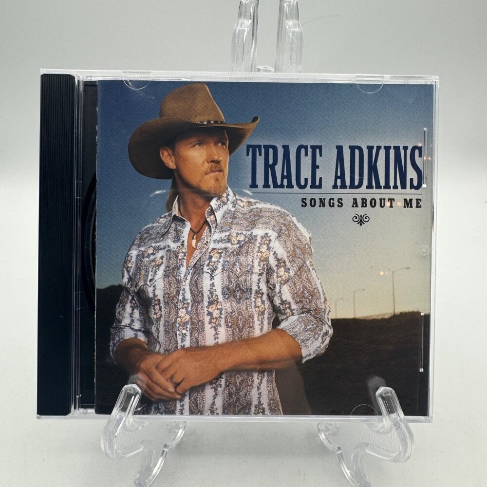 Trace Adkins Songs About Me Country Music CD Album Jewel Case Capitol Records